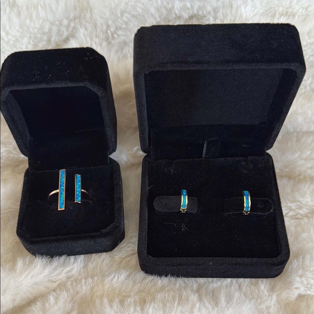 🌟 Stunning Opal Jewelry Set 🌟